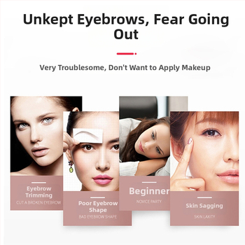 Elektrický zastrihávač obočia – telo z ABS, USB napájanie, umývateľný, tvarovanie obočia