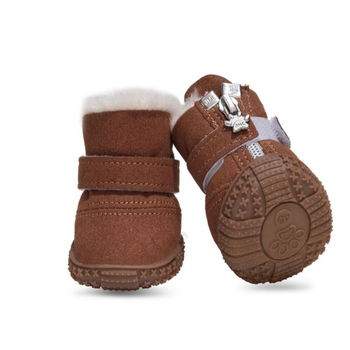 Kutyacipő - téli csizma, laza stílus, vászon anyag, magánmárka, kutyáknak