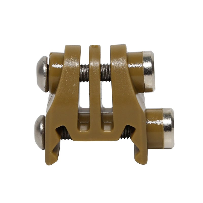 Wosport sportkamera rögzítő adapter - könnyű, egyszerű a felszerelés; nylon felépítés; méretek 30×36×21 mm