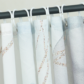 Aotai zuhanyfüggöny – vízálló, modern minimalista stílus, több minta, anyag Chun Yongfang