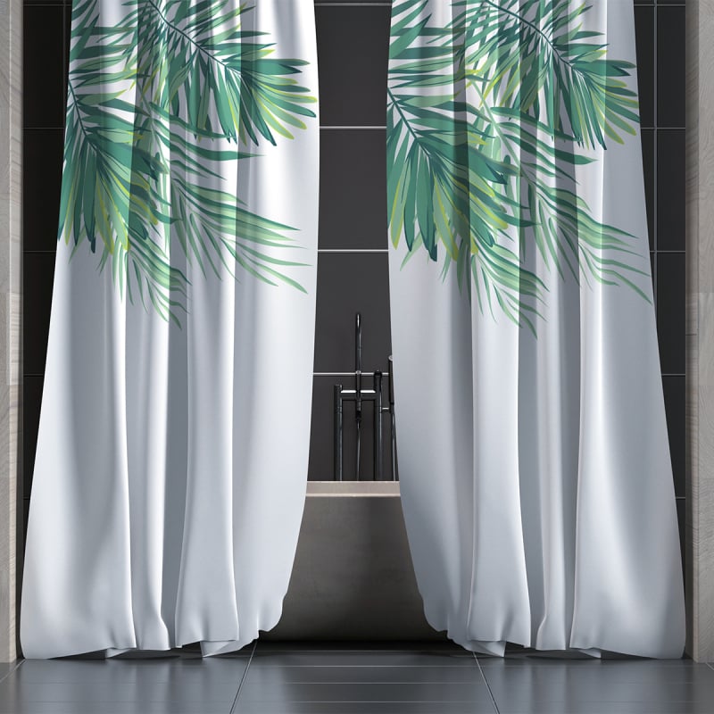 Aotai zuhanyfüggöny – vízálló, modern minimalista stílus, több minta, anyag Chun Yongfang