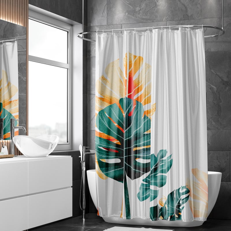 Aotai zuhanyfüggöny – vízálló, modern minimalista stílus, több minta, anyag Chun Yongfang