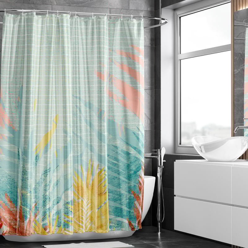 Aotai zuhanyfüggöny – vízálló, modern minimalista stílus, több minta, anyag Chun Yongfang