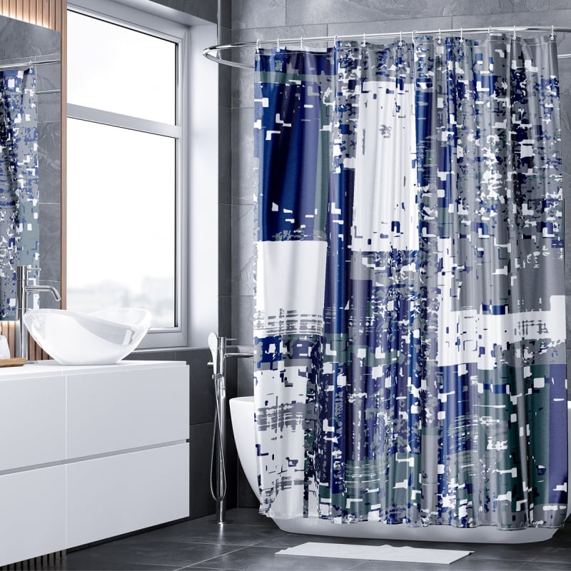 Aotai zuhanyfüggöny – vízálló, modern minimalista stílus, több minta, anyag Chun Yongfang
