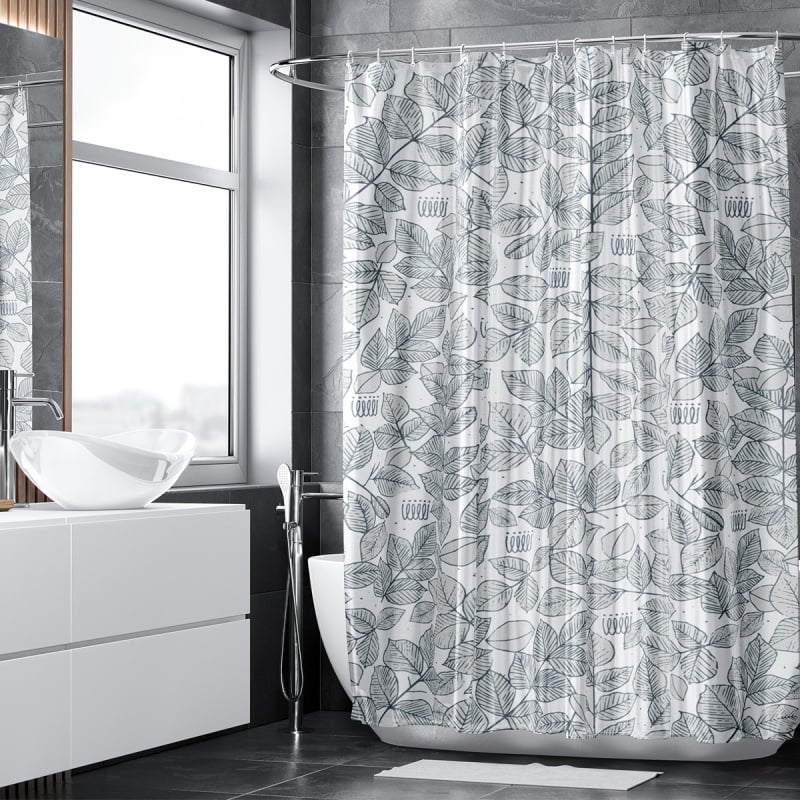 Aotai zuhanyfüggöny – vízálló, modern minimalista stílus, több minta, anyag Chun Yongfang