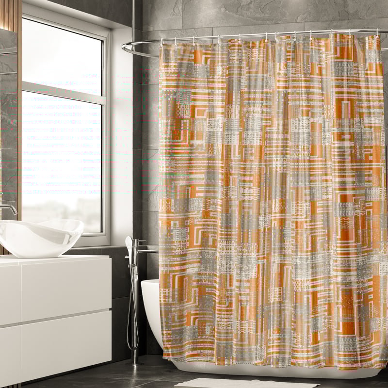 Aotai zuhanyfüggöny – vízálló, modern minimalista stílus, több minta, anyag Chun Yongfang