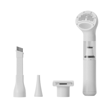 Vezeték nélküli háziállat-gondozó porszívó a szőr eltávolítására — mindent egyben, görbült szőrkefe, ABS burkolat, hosszú szőrű macskáknak