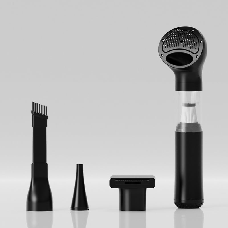 Vezeték nélküli háziállat-gondozó porszívó a szőr eltávolítására — mindent egyben, görbült szőrkefe, ABS burkolat, hosszú szőrű macskáknak