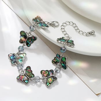 Pillangó karkötő nőknek – ötvözet, elektroplatírozás, női irodai stílus, pillangó forma, kézrevaló kiegészítő