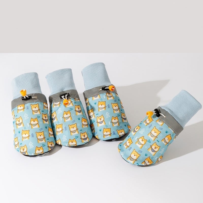 Gumi kutya lábvédők – meleg lábbeli a kutyáknak