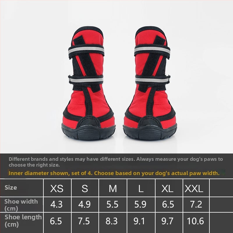 MLJ Négy évszakos kutyapapucs TPE-ből – vízálló, csúszásmentes, lágy talp