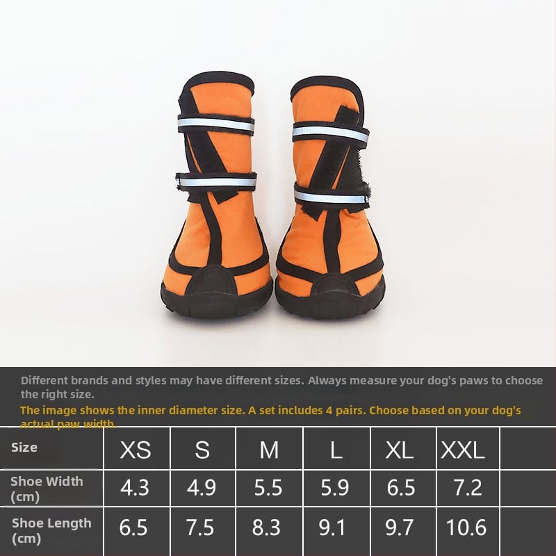 MLJ Négy évszakos kutyapapucs TPE-ből – vízálló, csúszásmentes, lágy talp