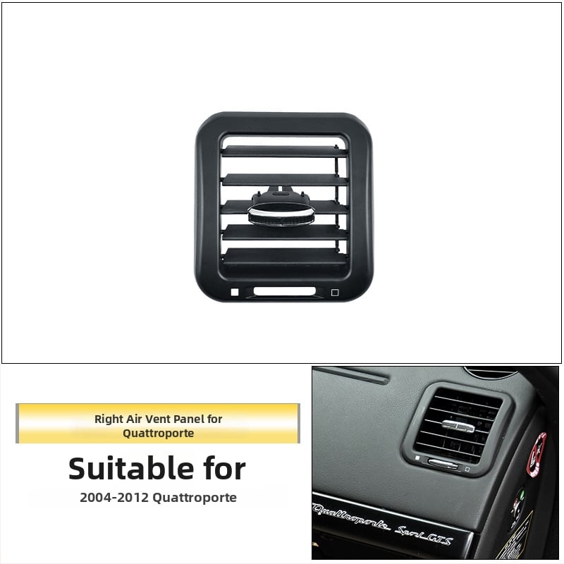 Maserati légkondi kivezető maszk a műszerfalhoz és a középső konzolhoz - ABS, modell M139/M145, snap-on rögzítés