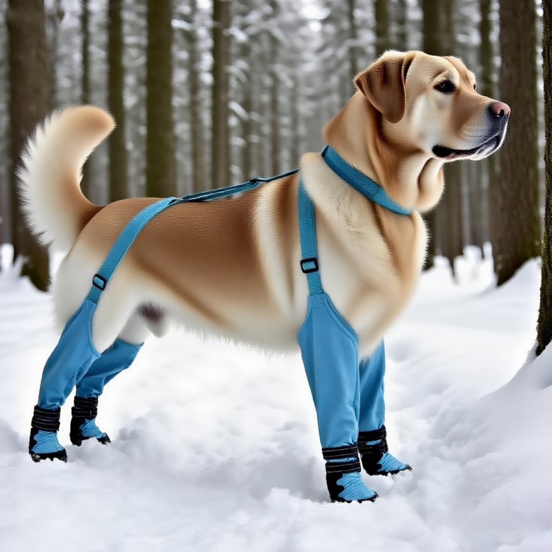 Gumi kutyacipő: vízálló, csúszásmentes, meleg és kopásálló