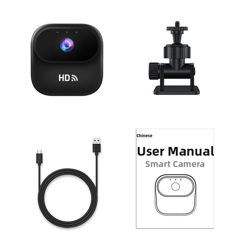 A8 cameră de buzunar pentru animale de companie — înregistrare video HD, WiFi, card TF, baterie de 60 de minute