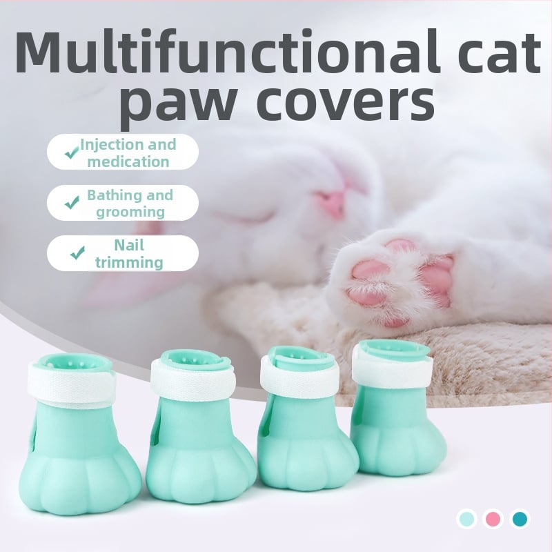 Pet Jie Gumírozott Macska Cipő Fürdéshez – Lábvédők, Csúszásmentes, Kopásálló