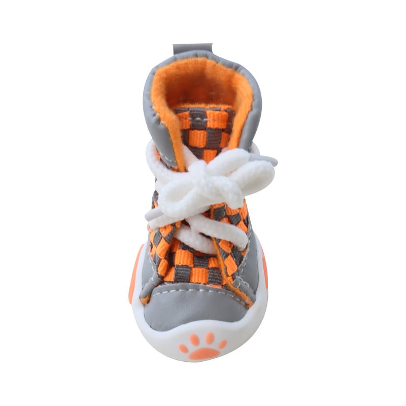 Kutya vászoncipő pántokkal - csúszásmentes, vízálló, meleg és kopásálló