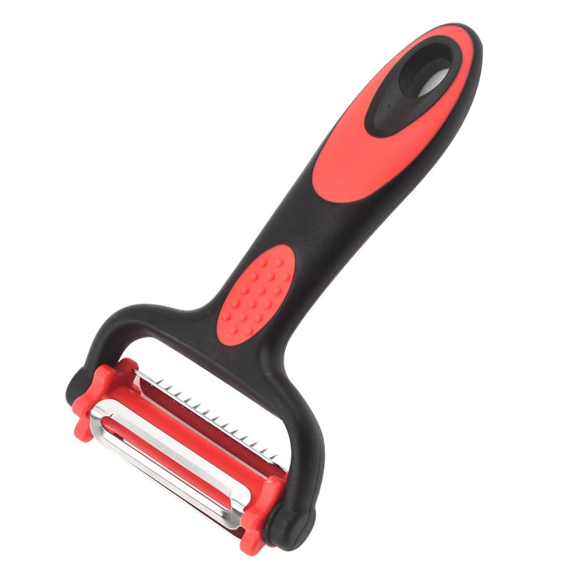 3 az 1-ben hámozó-reszelő forgó funkcióval gyümölcsök és zöldségek számára, PP/PE/420J2