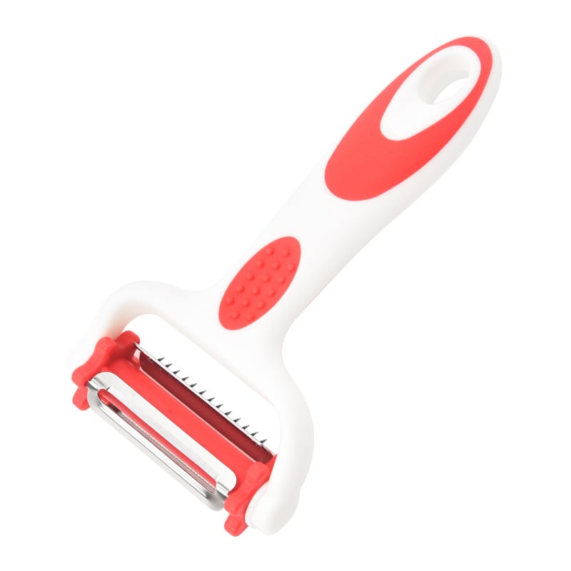 3 az 1-ben hámozó-reszelő forgó funkcióval gyümölcsök és zöldségek számára, PP/PE/420J2