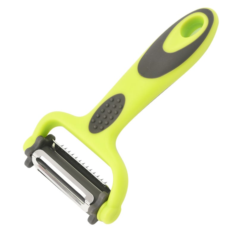 3 az 1-ben hámozó-reszelő forgó funkcióval gyümölcsök és zöldségek számára, PP/PE/420J2