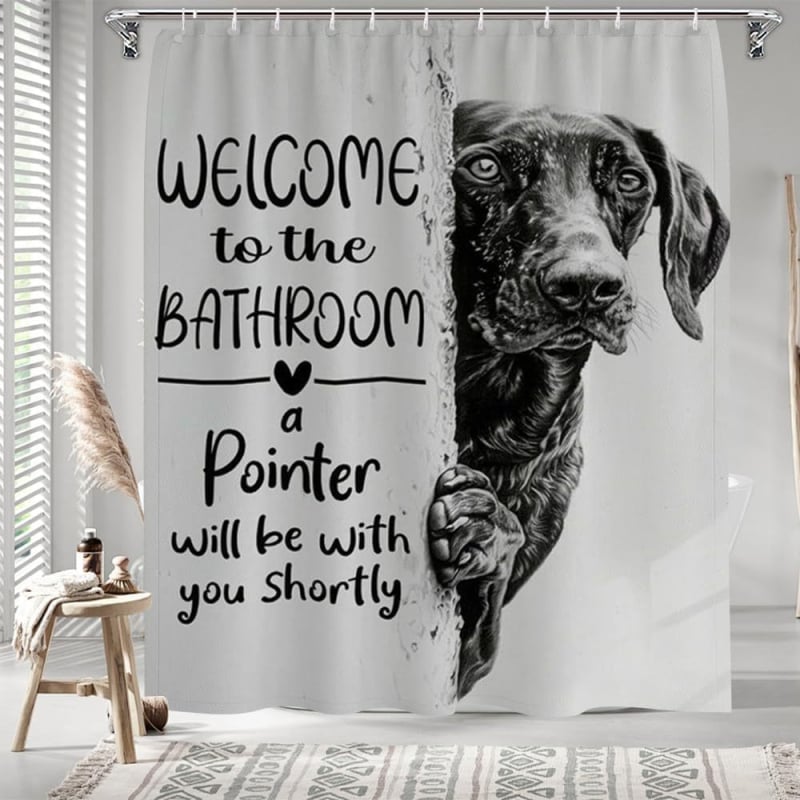 Zuhanyfüggöny kreatív stílussal, poliészter anyag, testreszabott minták, logónyomás elérhető, testreszabás rendelésre