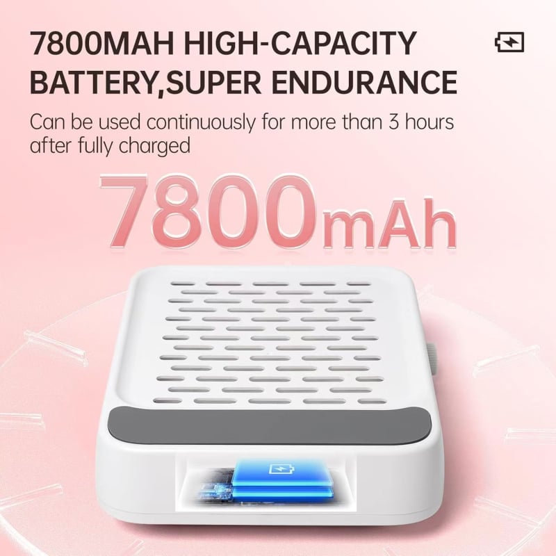 Brushless körömporgyűjtő, nagy teljesítményű, porleválasztó szűrő és por elkülönítése, műanyag ház