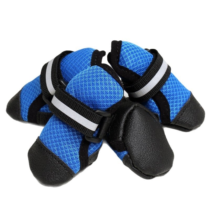 Kutyacipő légáteresztő hálós anyaggal, csúszásmentes talppal, kopásálló, lazító stílus