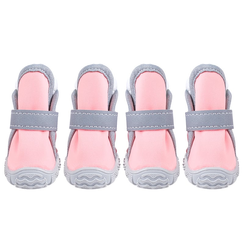 Kisállatok számára Velcro cipő (TPR) – meleg, csúszásmentes, légáteresztő, kopásálló, puha talppal