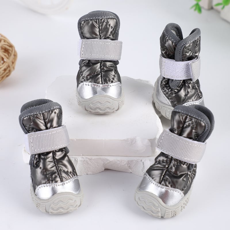 Kutyacipők – poliészter, melegen tartás, kopásálló, lazább stílus