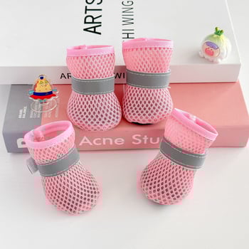 Kis- és közepes méretű kutyáknak, légáteresztő hálós felső, fényvisszaverő elemek, talp TPR és marhaín alap, csúszásmentes, kopásálló