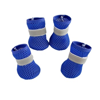 Kis- és közepes méretű kutyáknak, légáteresztő hálós felső, fényvisszaverő elemek, talp TPR és marhaín alap, csúszásmentes, kopásálló