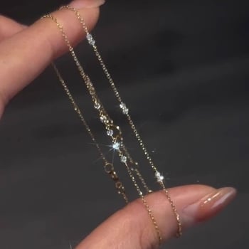 Női karkötő, geometriai forma, réz-plasztik ötvözet, elektroplakolás, irodai női stílus, 2025 nyár