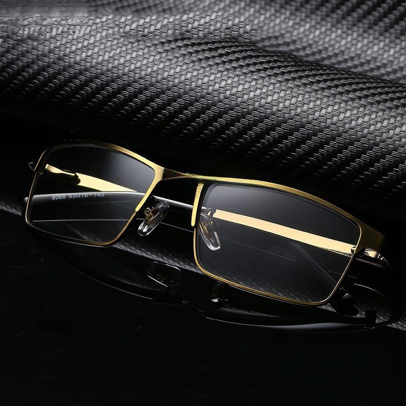 Keret nélküli olvasó szemüveg kristály lencsékkel és színváltó lencsékkel