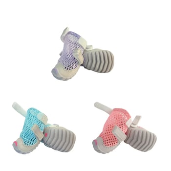 FOKWOW hálós kutyacipő, dekoratív, csúszásmentes, szabadidős stílus