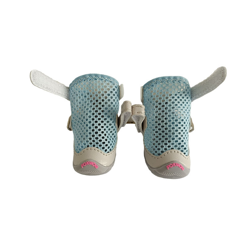 FOKWOW hálós kutyacipő, dekoratív, csúszásmentes, szabadidős stílus