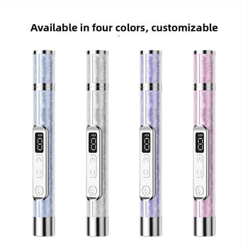 Kétfunkciós elektromos manikűr lámpa LCD kijelzővel, polírozó funkcióval és töltő polírozó tollal; modell SMN-79, Suowei márka, Zhejiang, OEM