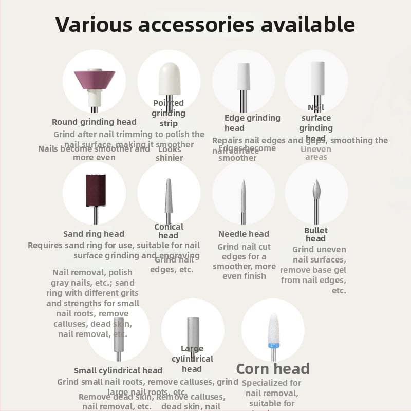 Kétfunkciós elektromos manikűr lámpa LCD kijelzővel, polírozó funkcióval és töltő polírozó tollal; modell SMN-79, Suowei márka, Zhejiang, OEM