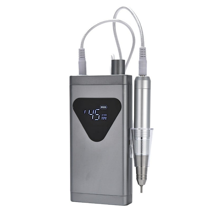 Akkumulátoros hordozható körömdörzsölő, 503-as modell, a phanpes márkától, körömfelület polírozására és elhalt bőr eltávolítására