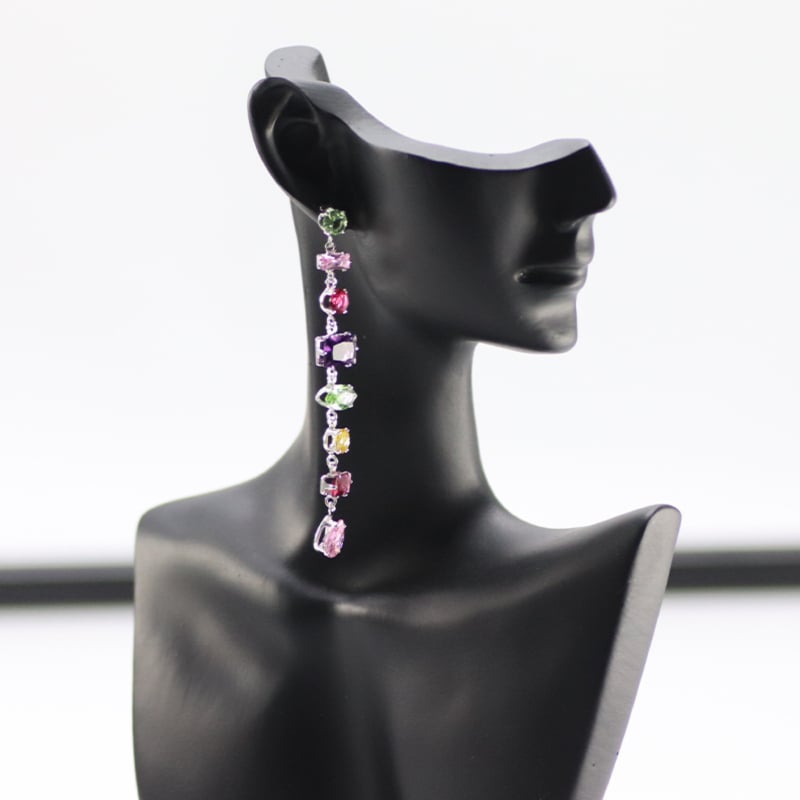 Miaoyue Jewelry cirkón geometriai karkötő | Friss és édes stílus | Női kéz ékszere