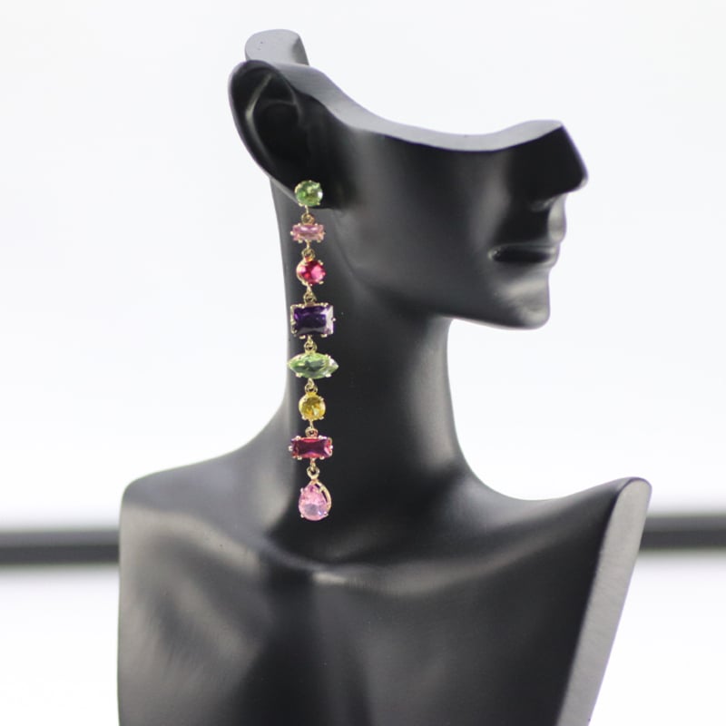 Miaoyue Jewelry cirkón geometriai karkötő | Friss és édes stílus | Női kéz ékszere