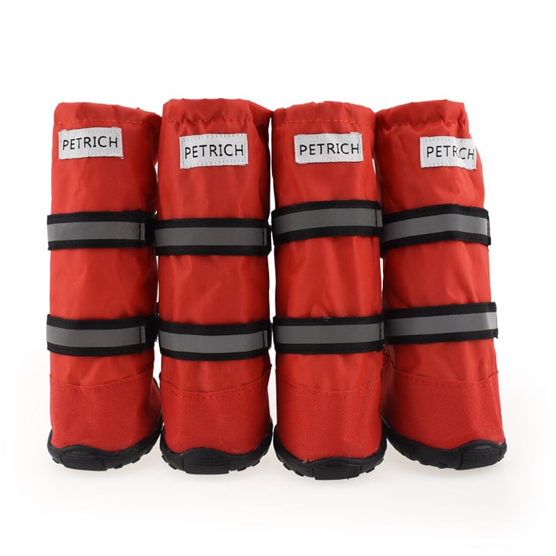 PETRICH kutyabakancs – anyag: marhaín tendon szövet, származás: Guangdong, vízálló, csúszásmentes, meleg téli viselet
