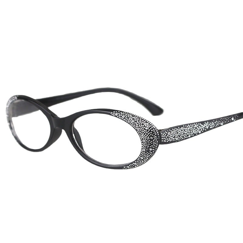 Preszbióp olvasó szemüveg ovális kerettel, PC lencsékkel és anti-kék fény védelemmel felnőtteknek