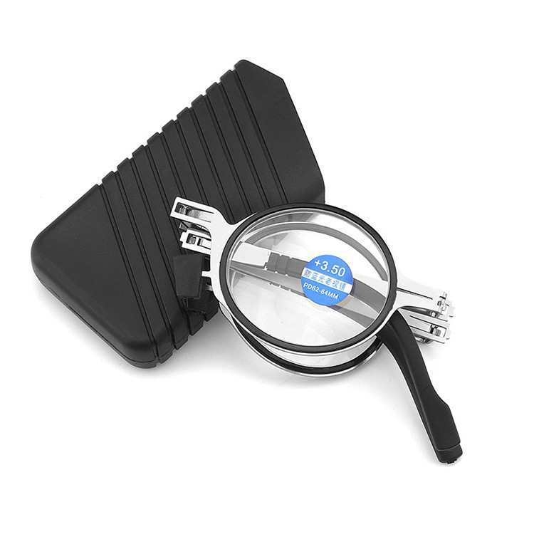 Szemüveg olvasáshoz, összecsukható, ultra könnyű, nagy felbontású, anti-kék fény és anti-sugárzás a presbyopia számára, fém keret