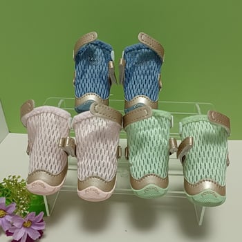 FB410 Hálózatos Kutya Cipő a Fuwangtól – Csúszásmentes, Dekoratív