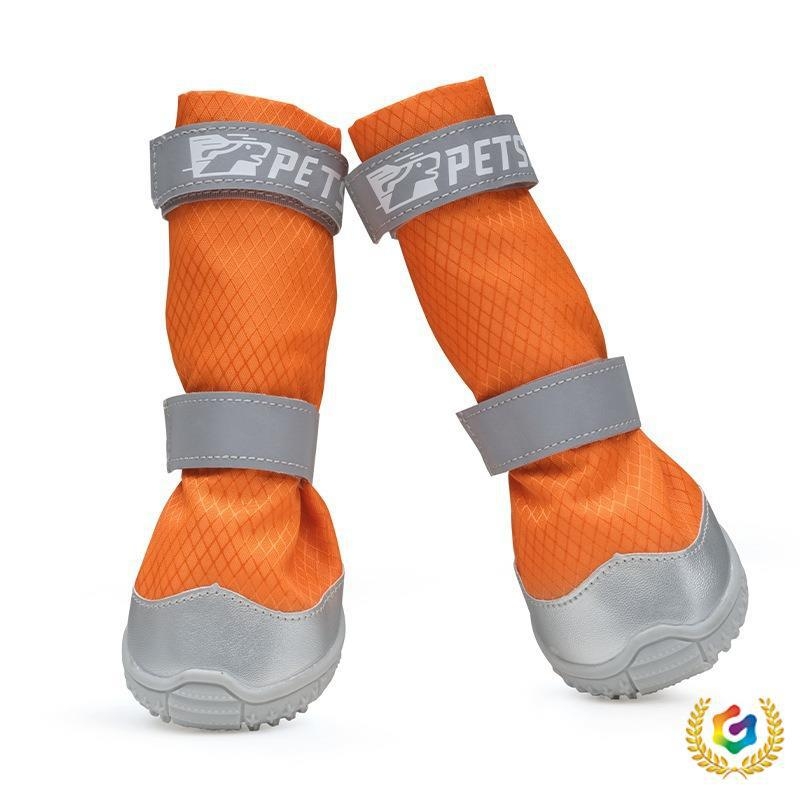 Vízálló kutyás esőcsizmák, csúszásmentes és kopásálló, kültéri magas szárú dizájn