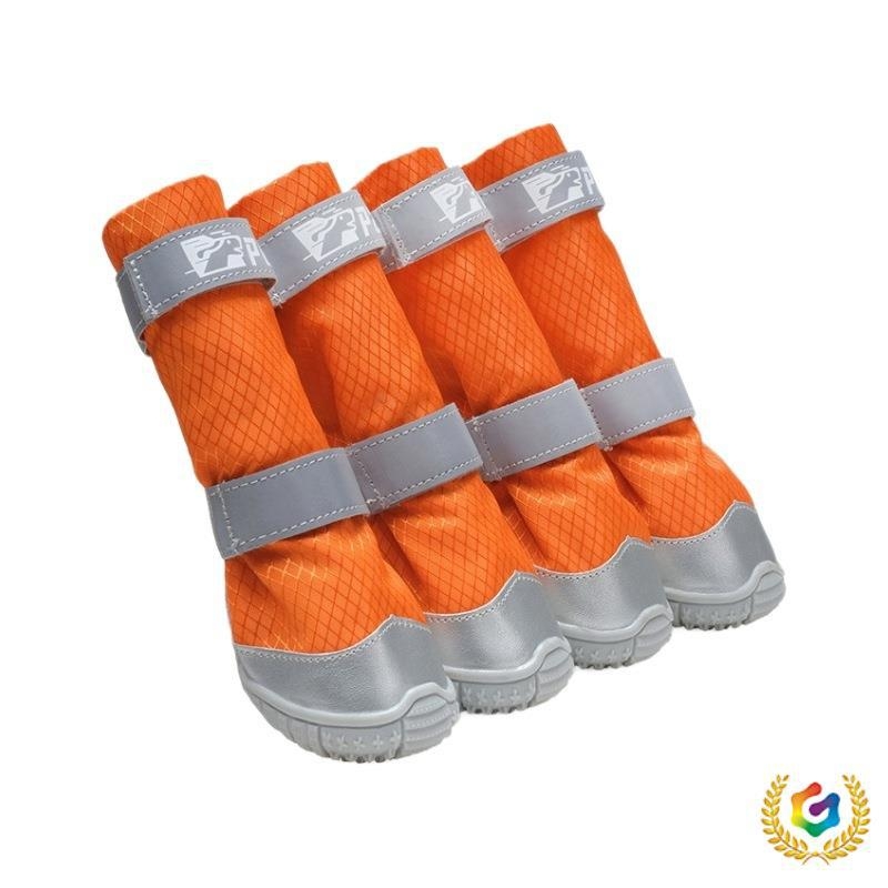 Vízálló kutyás esőcsizmák, csúszásmentes és kopásálló, kültéri magas szárú dizájn