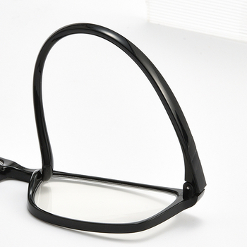 Baishifen preszbiópikus olvasó szemüveg, ultrakönnyű TR90 keret, anti-kékfényes lencsék, akril lencsék, teljes keret