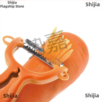 Dvojitý ošúvací nôž – multifunkčný kuchynský šúpač na ovocie a batátu (Dvojitý; Multifunkčný)