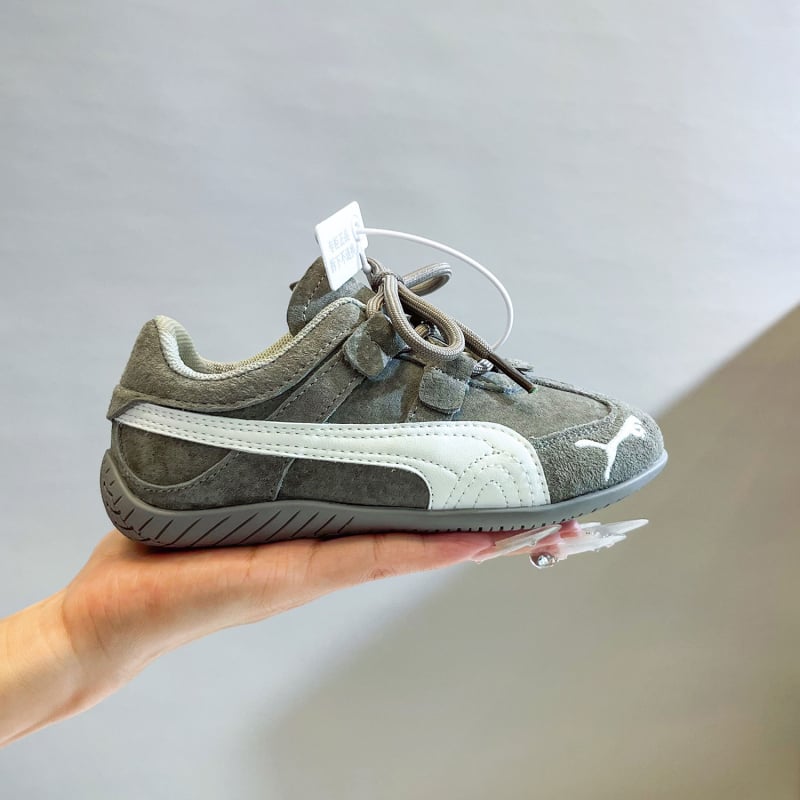 Унисексови детски спортни обувки за бягане, горна част от изкуствена кожа, гумена подметка, закопчаване с велкро, модел на ивици, дишащи и износоустойчиви за есента