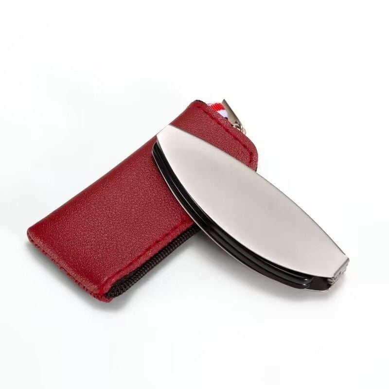 Olvasószemüveg - összecsukható, kompakt, műgyanta lencsék, ovális keret, teljes keret, fém/TR90 keret, modell 6028, felnőtteknek